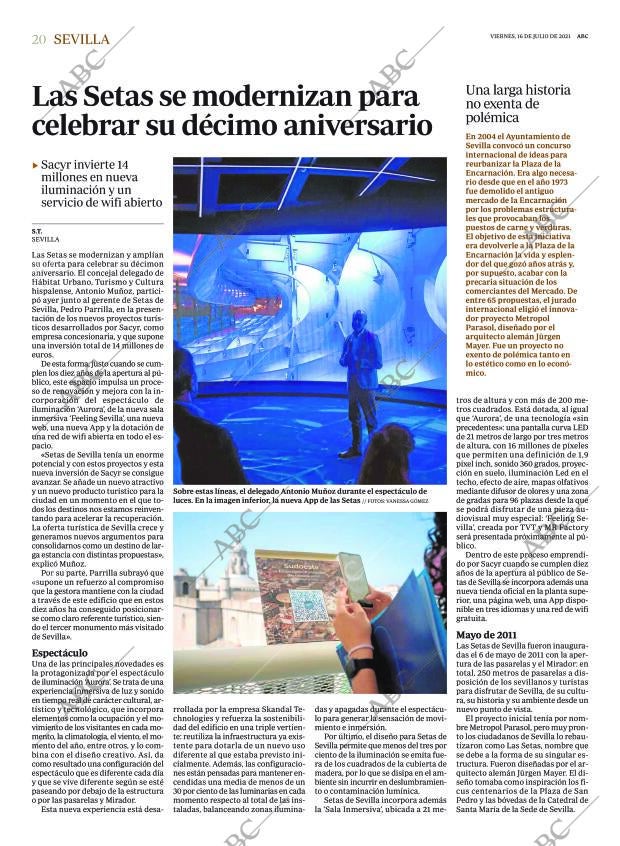 ABC SEVILLA 16-07-2021 página 20