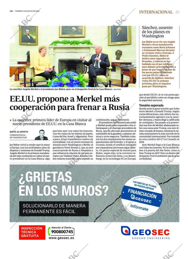 ABC SEVILLA 16-07-2021 página 45