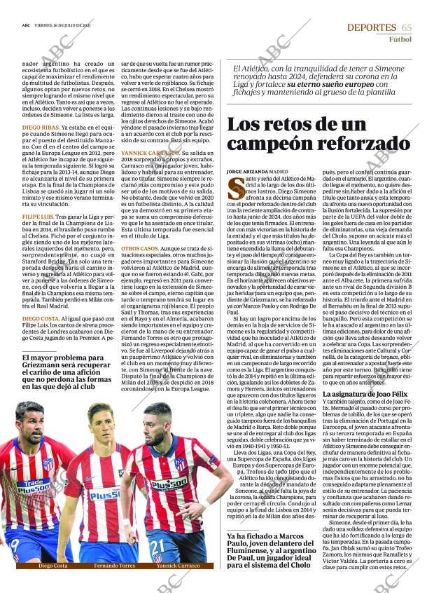 ABC SEVILLA 16-07-2021 página 65