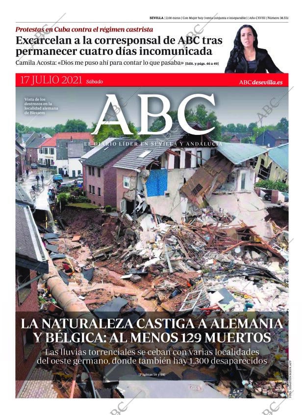 ABC SEVILLA 17-07-2021 página 1