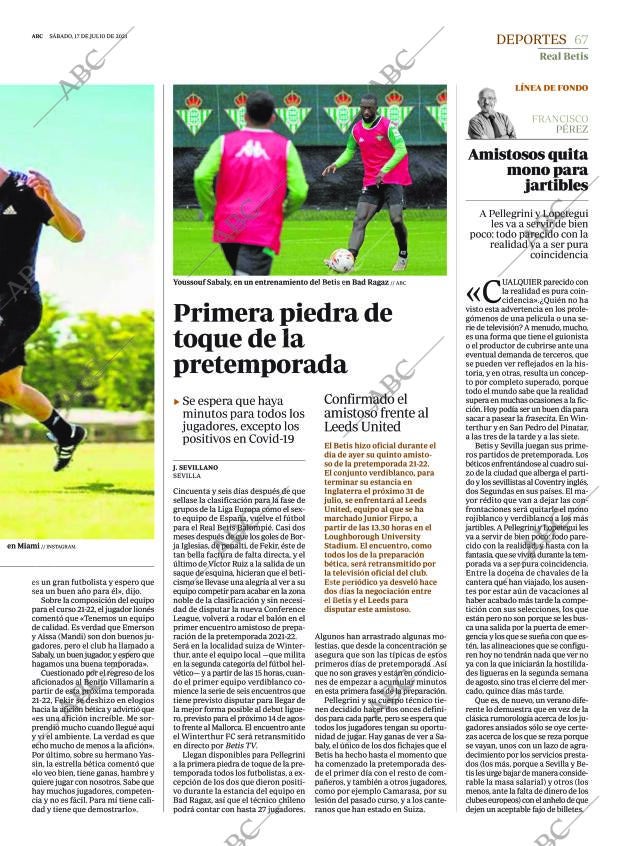 ABC SEVILLA 17-07-2021 página 67