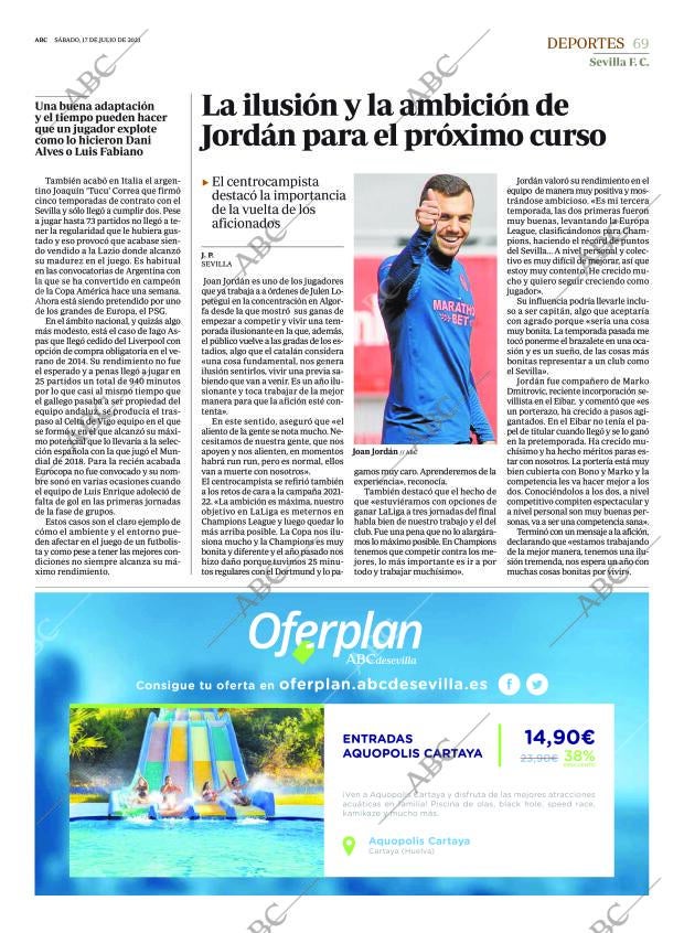 ABC SEVILLA 17-07-2021 página 69