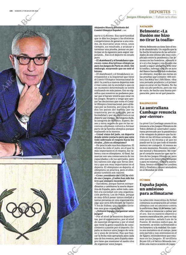 ABC SEVILLA 17-07-2021 página 71