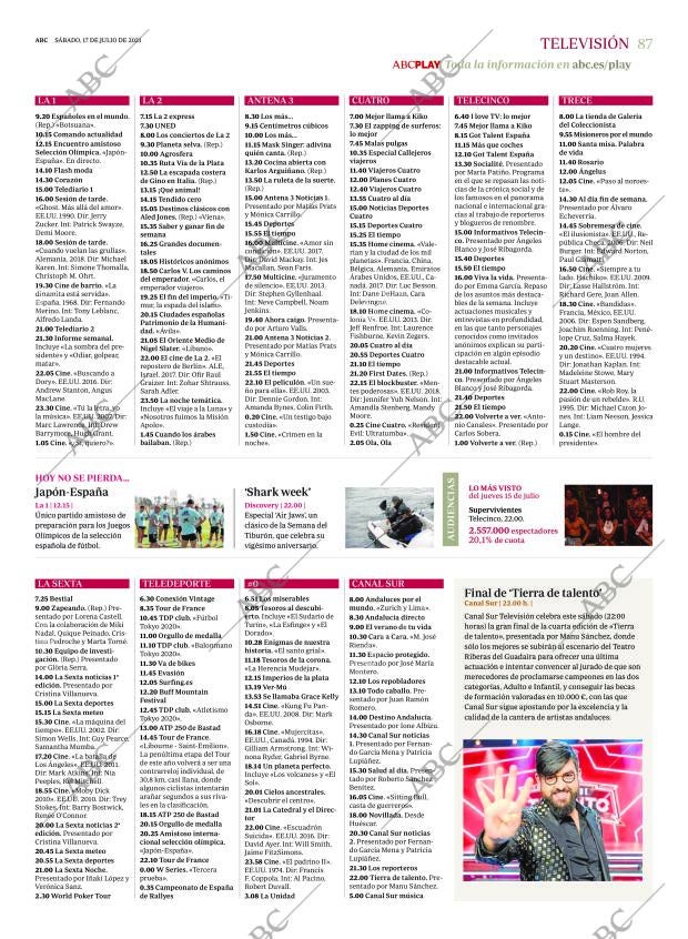 ABC SEVILLA 17-07-2021 página 87