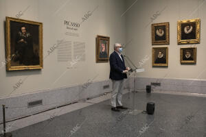 Museo del Prado. Se Presenta un cuadro de Picasso