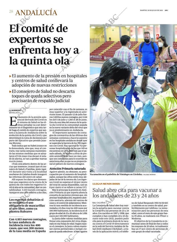 ABC SEVILLA 20-07-2021 página 28