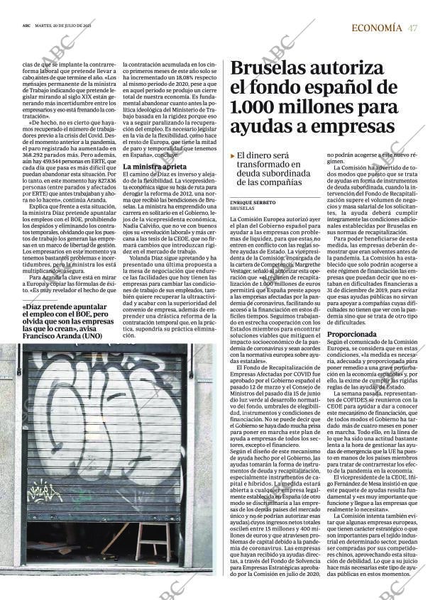 ABC SEVILLA 20-07-2021 página 47