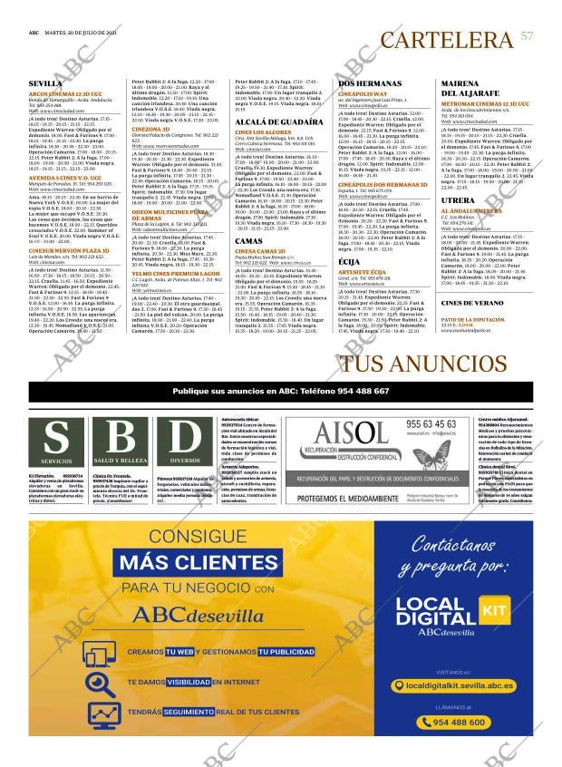 ABC SEVILLA 20-07-2021 página 57