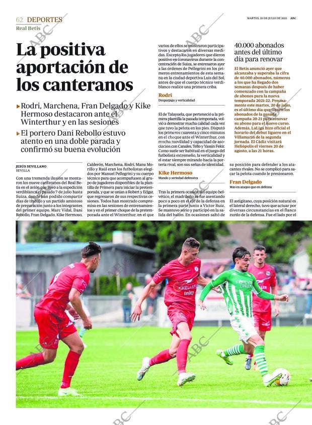 ABC SEVILLA 20-07-2021 página 62