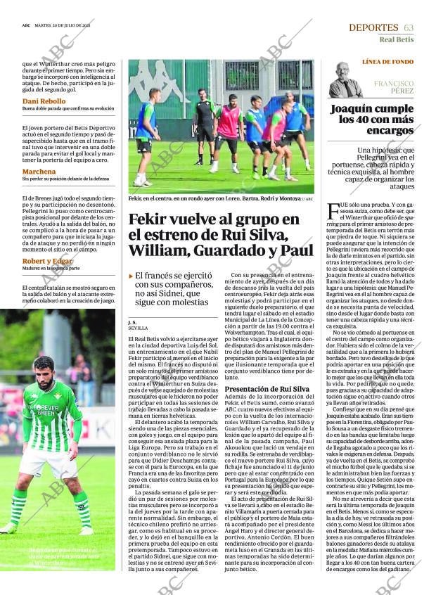 ABC SEVILLA 20-07-2021 página 63