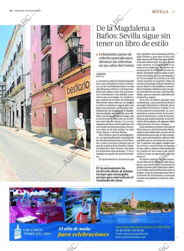 ABC SEVILLA 21-07-2021 página 19