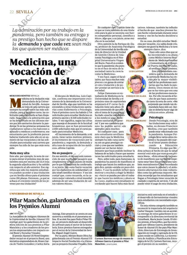 ABC SEVILLA 21-07-2021 página 22