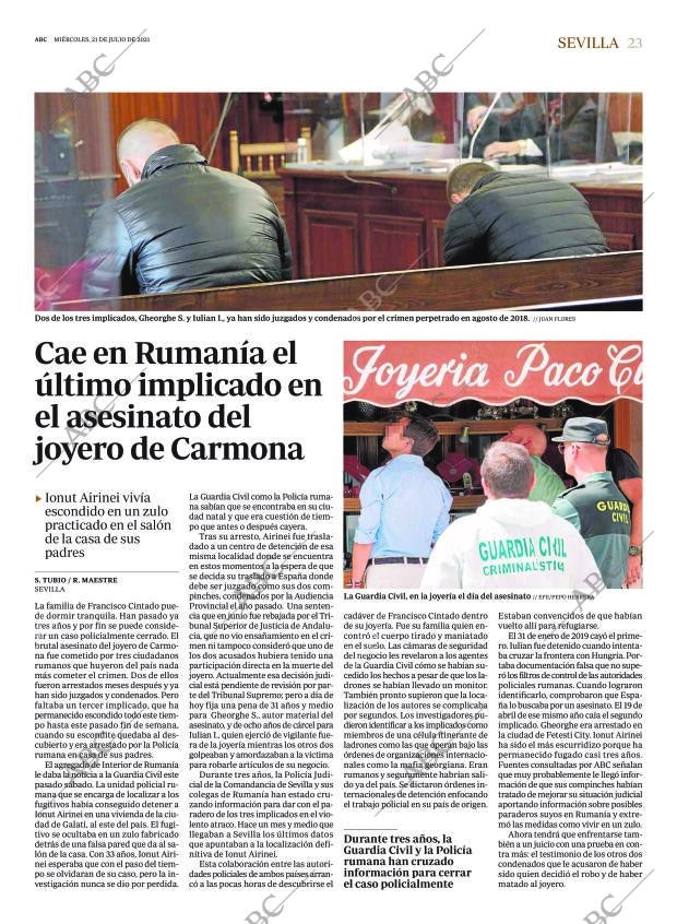 ABC SEVILLA 21-07-2021 página 23