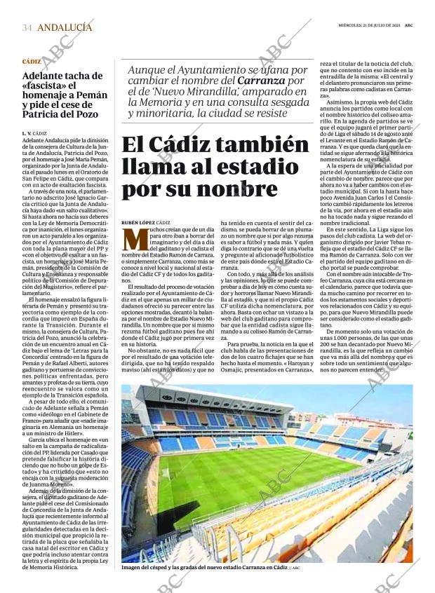 ABC SEVILLA 21-07-2021 página 34