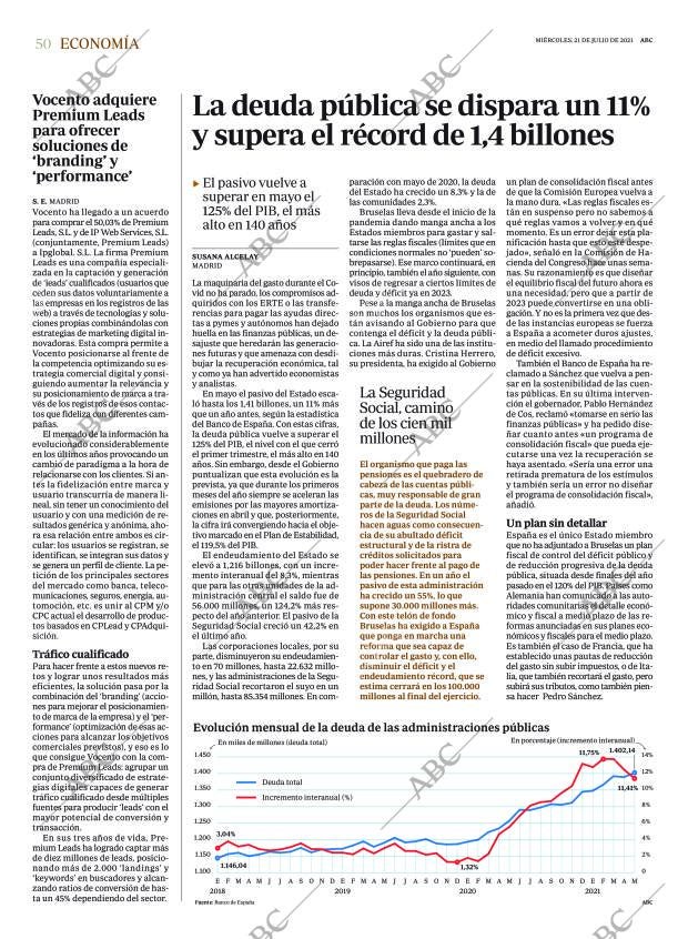ABC SEVILLA 21-07-2021 página 50
