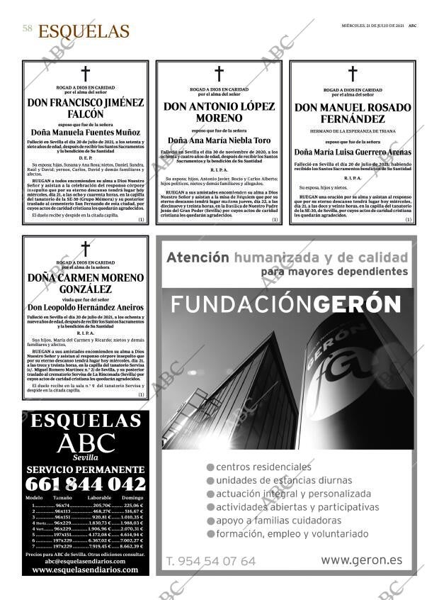 ABC SEVILLA 21-07-2021 página 58