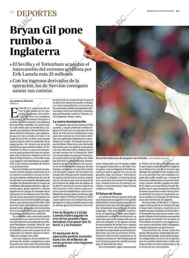 ABC SEVILLA 21-07-2021 página 60