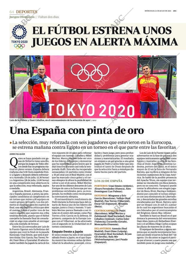 ABC SEVILLA 21-07-2021 página 64