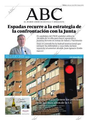 ABC SEVILLA 22-07-2021 página 1