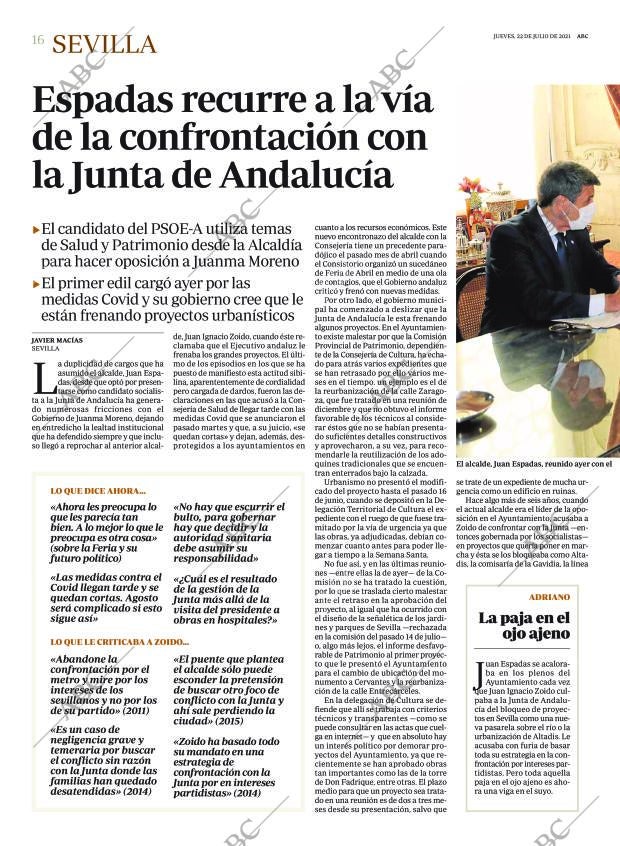 ABC SEVILLA 22-07-2021 página 16