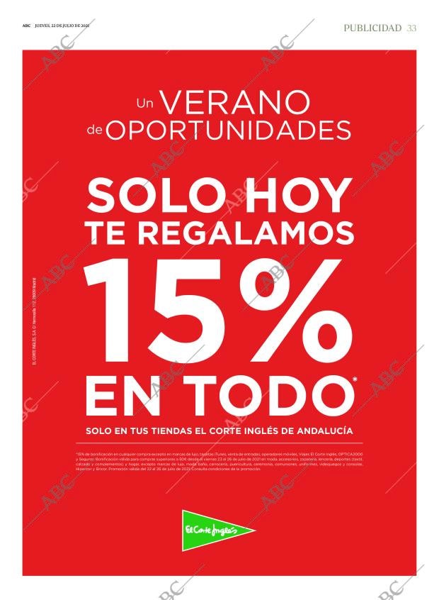 ABC SEVILLA 22-07-2021 página 33