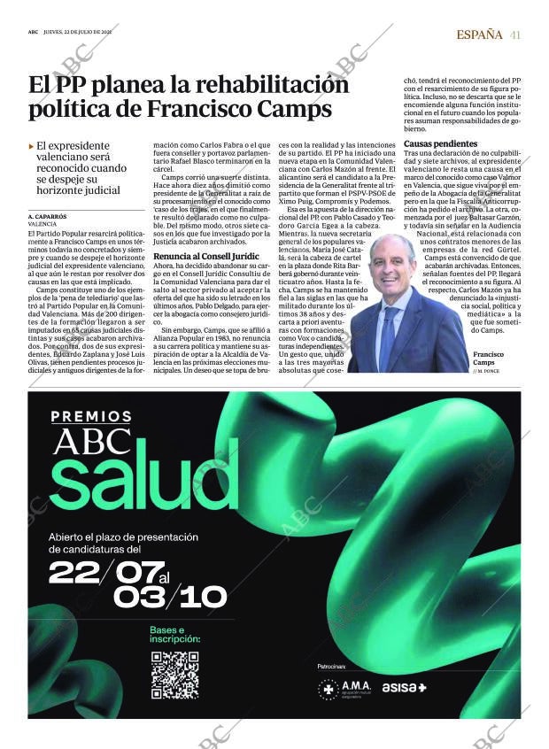ABC SEVILLA 22-07-2021 página 41