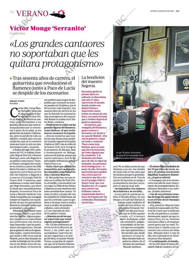 ABC SEVILLA 22-07-2021 página 70