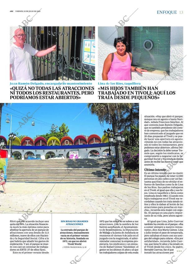 ABC SEVILLA 23-07-2021 página 13