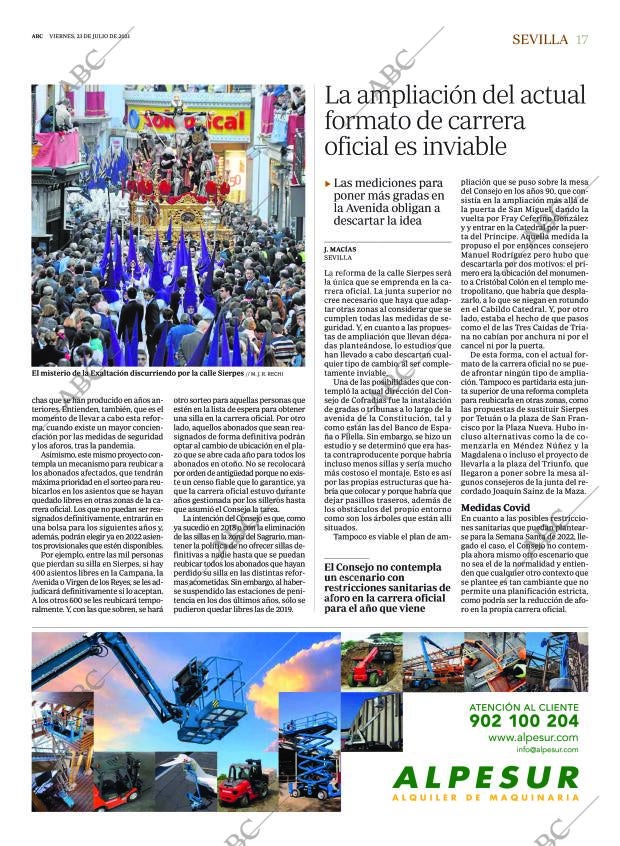 ABC SEVILLA 23-07-2021 página 17