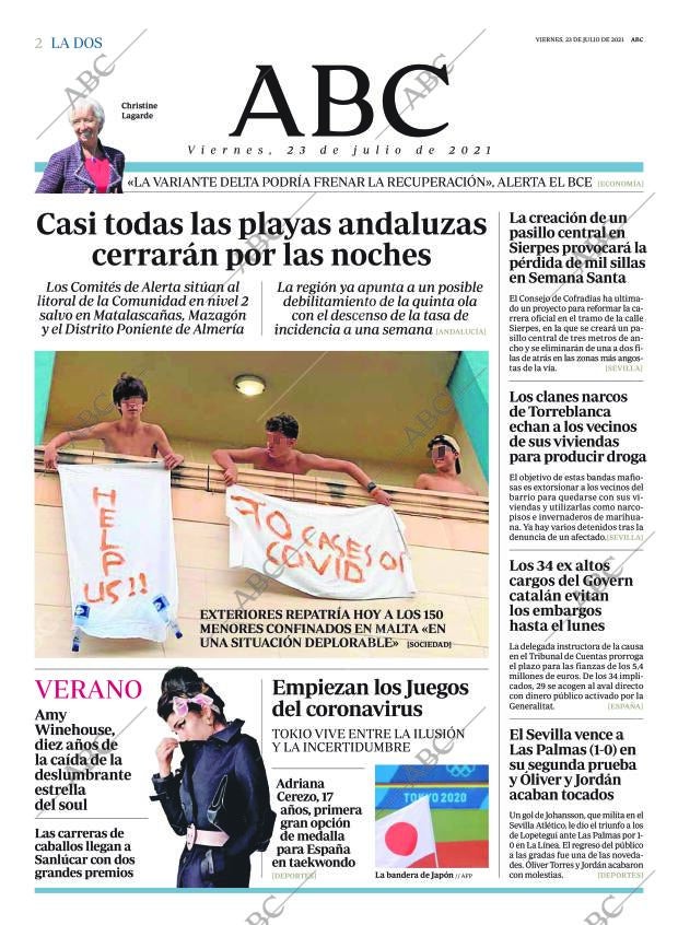 ABC SEVILLA 23-07-2021 página 2