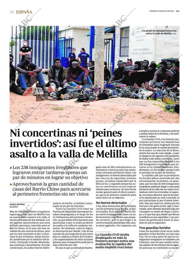 ABC SEVILLA 23-07-2021 página 38