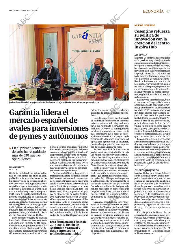 ABC SEVILLA 23-07-2021 página 47