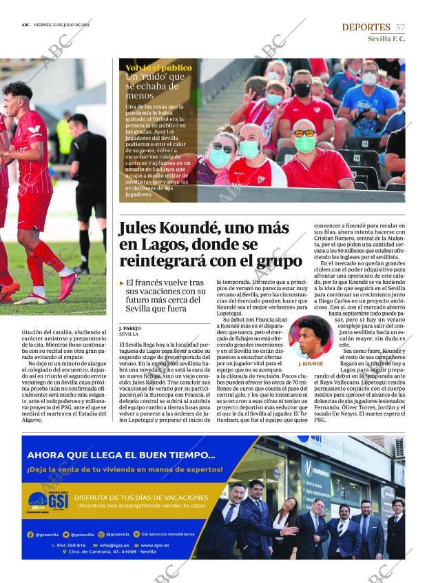 ABC SEVILLA 23-07-2021 página 57