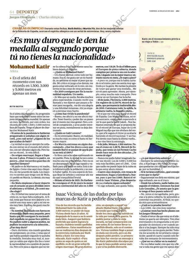 ABC SEVILLA 23-07-2021 página 64