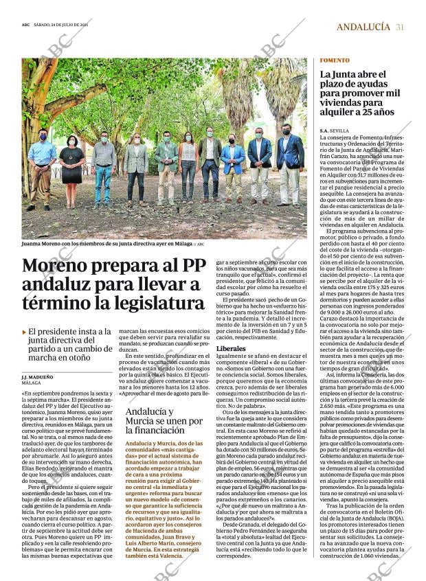 ABC SEVILLA 24-07-2021 página 31