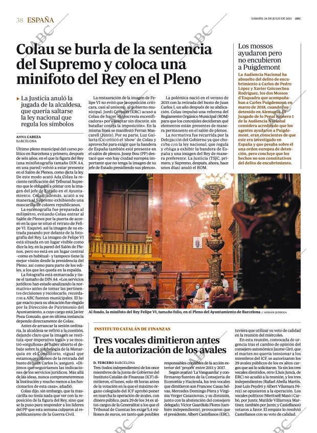 ABC SEVILLA 24-07-2021 página 38