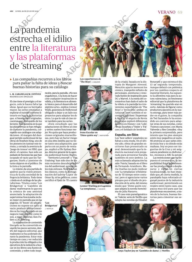 ABC MADRID 26-07-2021 página 69