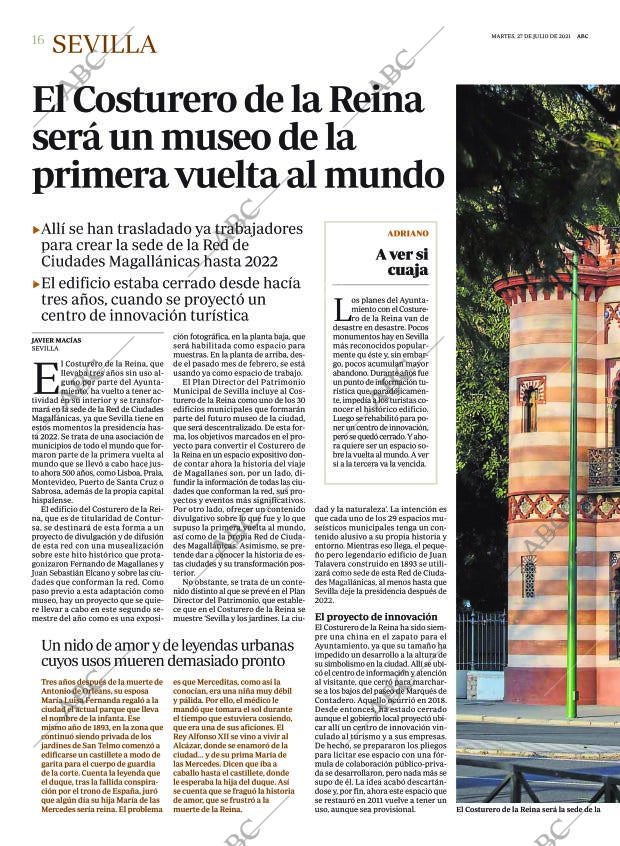 ABC SEVILLA 27-07-2021 página 16