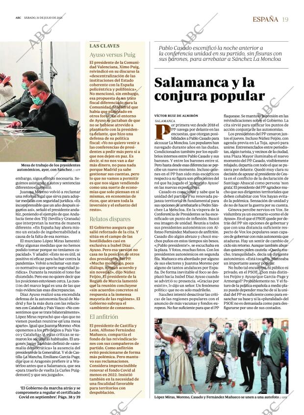 ABC MADRID 31-07-2021 página 19