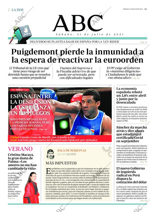 ABC MADRID 31-07-2021 página 2