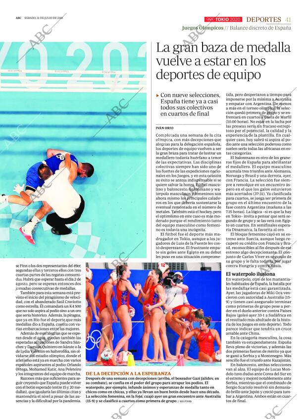 ABC MADRID 31-07-2021 página 41