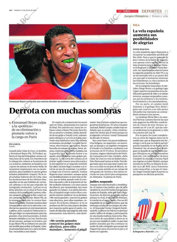 ABC MADRID 31-07-2021 página 43
