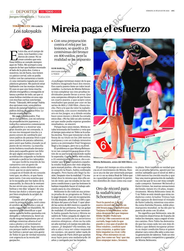 ABC MADRID 31-07-2021 página 46