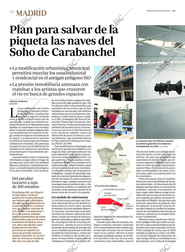 ABC MADRID 31-07-2021 página 50