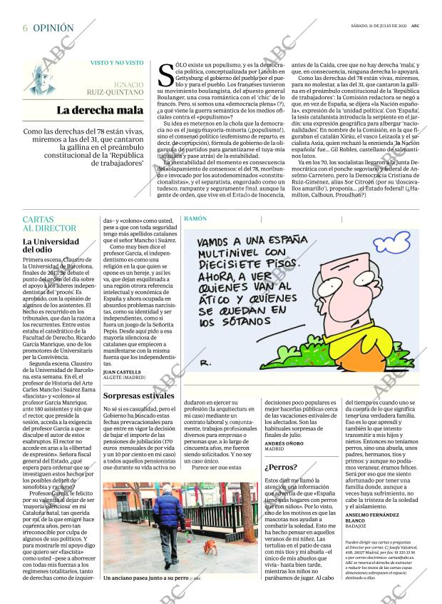 ABC MADRID 31-07-2021 página 6