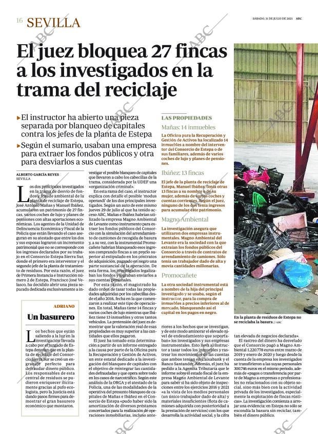 ABC SEVILLA 31-07-2021 página 16