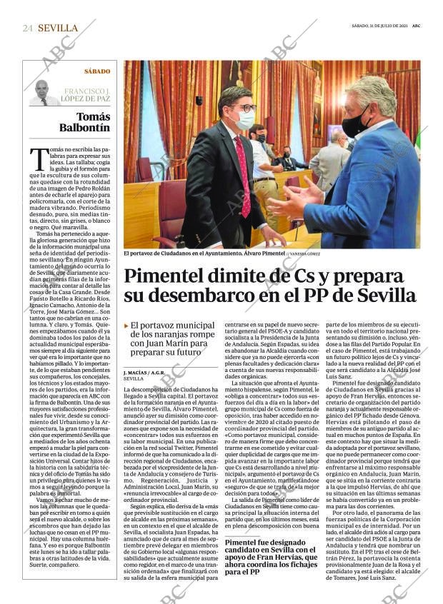 ABC SEVILLA 31-07-2021 página 24