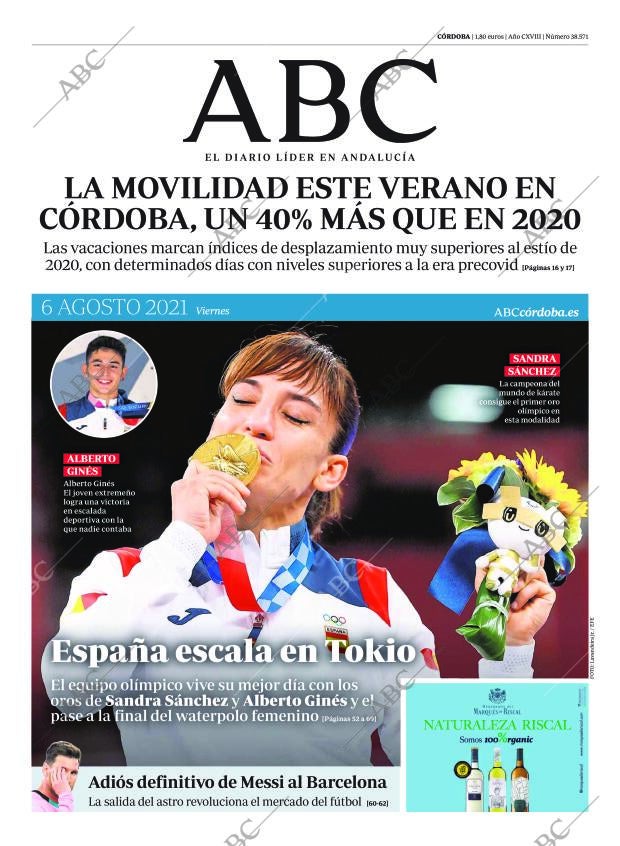 ABC CORDOBA 06-08-2021 página 1
