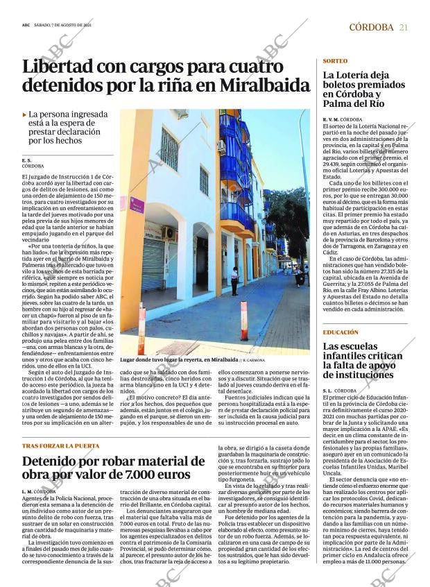 ABC CORDOBA 07-08-2021 página 21