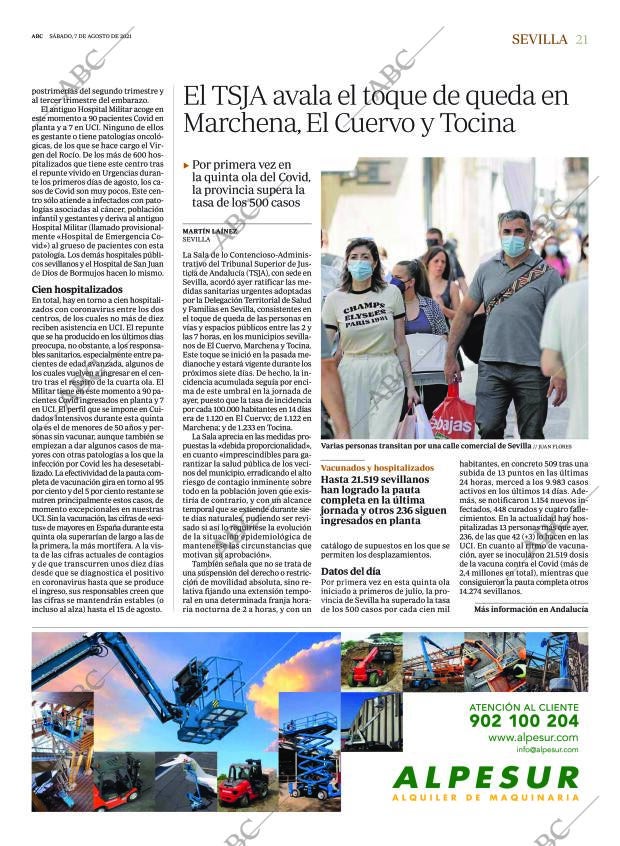 ABC SEVILLA 07-08-2021 página 21